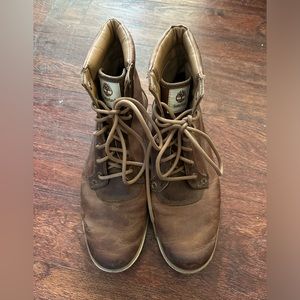 Timberland Leather Lace-Up Boots